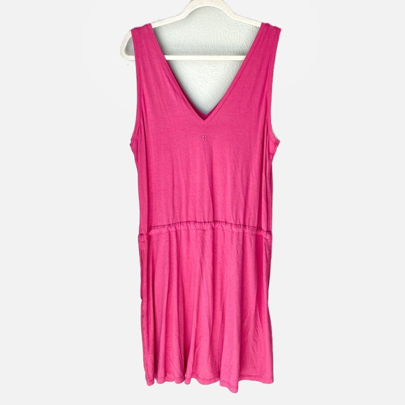 NWT Sweaty Betty Take it Easy Dress, Tayberry Pink Activewear Tank Dress Size M - Picture 2 of 9